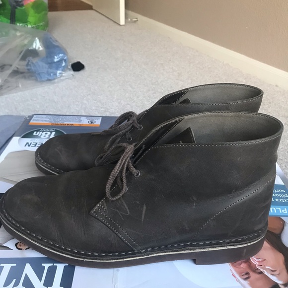 Clark’s chukka boots brown 11 US - Picture 3 of 7